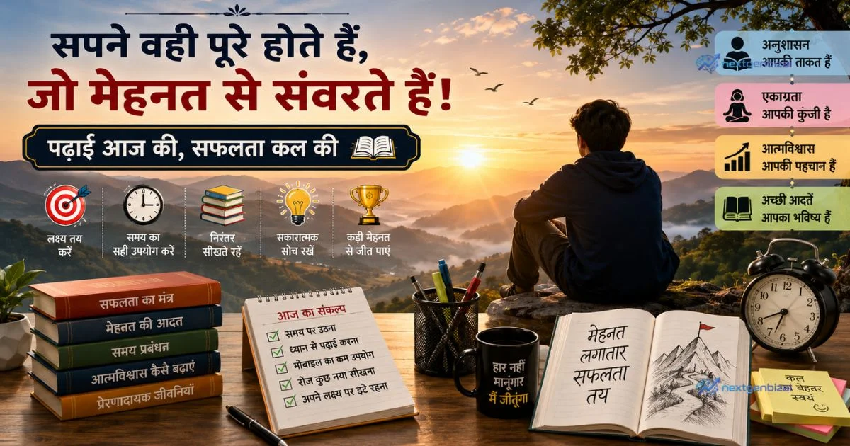 Motivational Speech for Students in Hindi